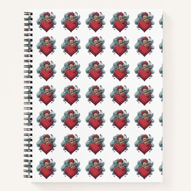Cuaderno Ordenadores portátiles clásicos de tatuaje: edició (Anverso)