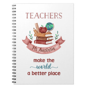 Cuaderno Ordenadores portátiles de profesores personalizado