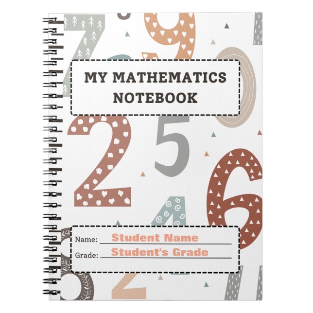 Cuaderno Ordenadores portátiles personalizados para la escu (Frente)