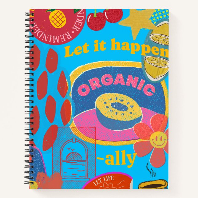 Cuaderno ORGANIC-ALLY Spiral Notebook (Anverso)