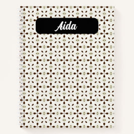 Cuaderno Organic Florals in Soothing Earth Tones