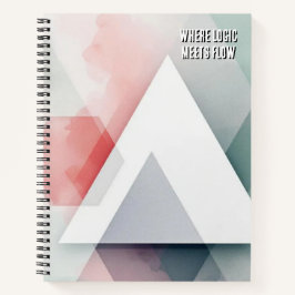 Cuaderno Organic Geometry Fusion | Watercolour & Geometric
