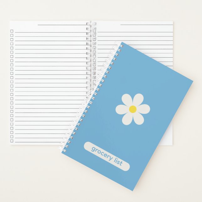 Cuaderno Organización Personalizada de Cocina Floral Daisy (Interior)