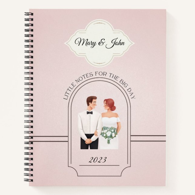 Cuaderno organizador de bodas (Anverso)