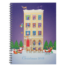 Cuaderno organizador de la noche antes de Navidad
