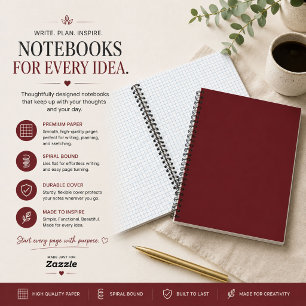 Cuaderno Organízate con papel de alta calidad con renglones
