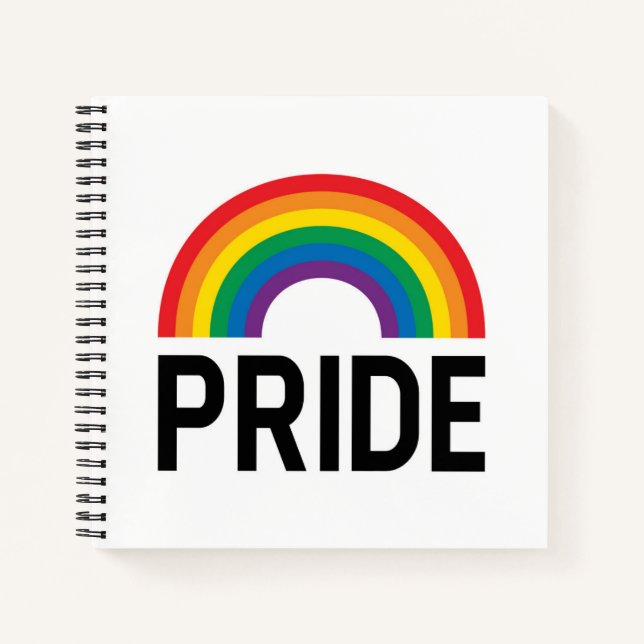 Cuaderno Orgullo arcoiris (Anverso)