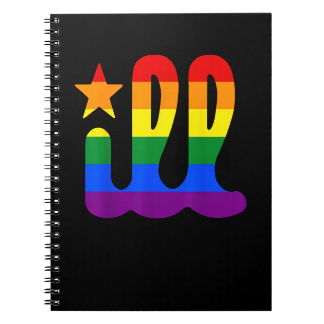 Cuaderno Orgullo arcoiris Amor enfermo Filadelfia Philly Ga (Frente)