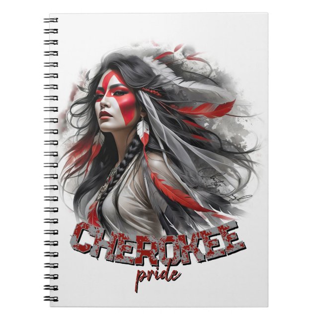 Cuaderno Orgullo de Cherokee (Frente)