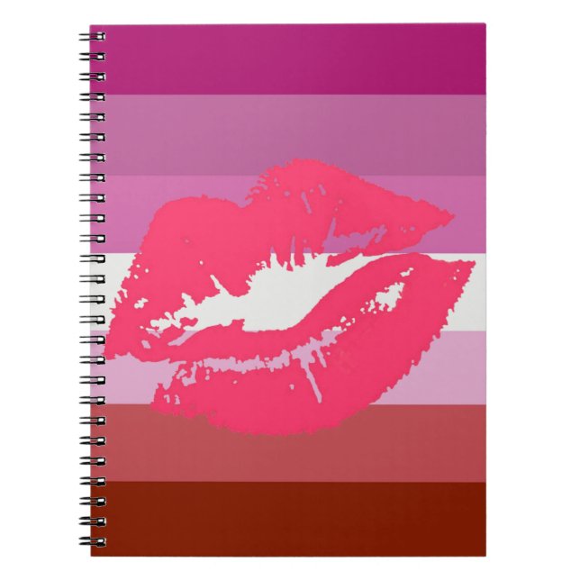 CUADERNO ORGULLO DE LA LESBIANA DEL LÁPIZ LABIAL (Frente)