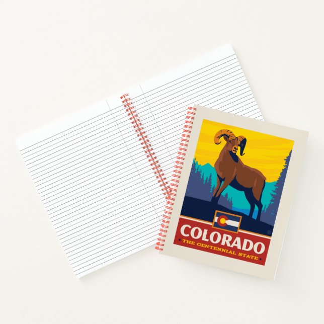 Cuaderno Orgullo del Estado | Colorado (Interior)