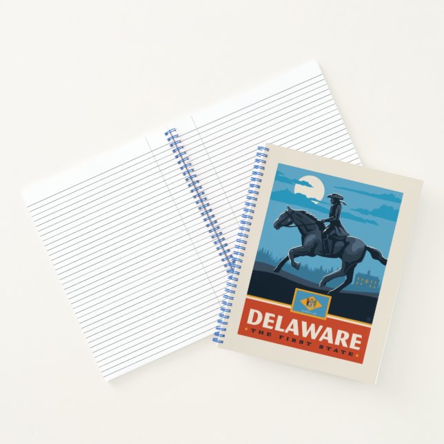 Cuaderno Orgullo del Estado | Delaware 2 (Interior)