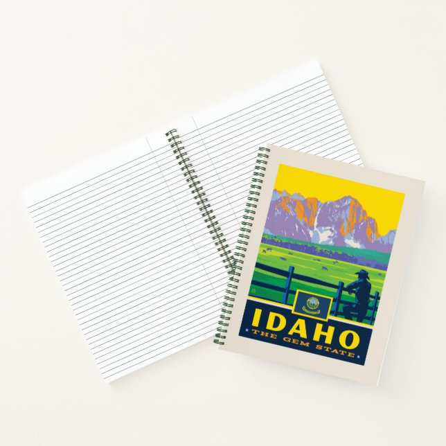 Cuaderno Orgullo del Estado | Idaho (Interior)