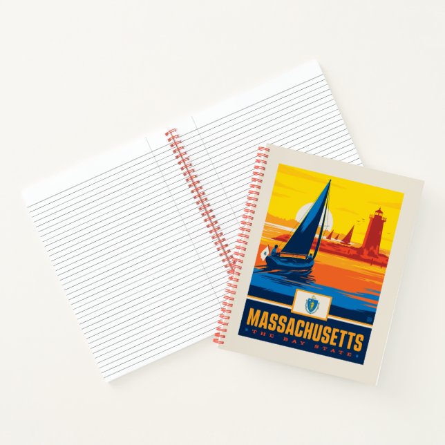Cuaderno Orgullo del Estado | Massachusetts (Interior)