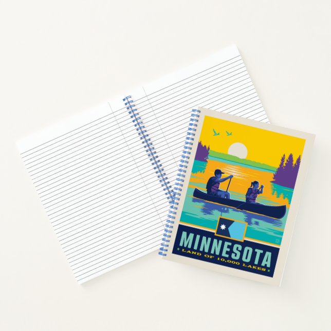 Cuaderno Orgullo del Estado | Minnesota (Interior)