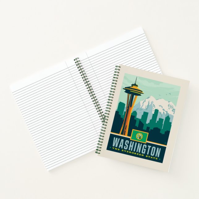 Cuaderno Orgullo del Estado | Washington (Interior)