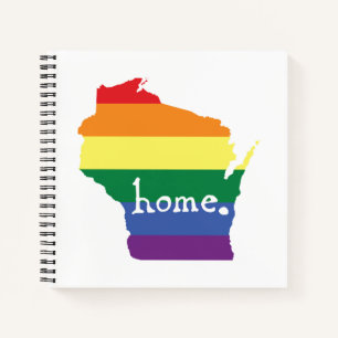 Cuaderno Orgullo Gay de Wisconsin   Mapa del hogar