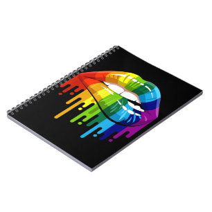 Cuaderno Orgullo gay LGBT por el arco iris