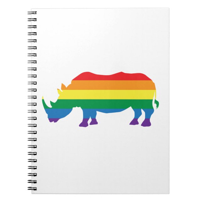 Cuaderno Orgullo Gay-Rhino (Frente)