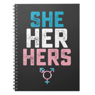 Cuaderno Orgullo LGBT Ella Ella Suyas Trans Transgénero Pro