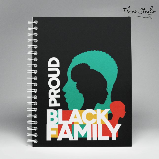 Cuaderno Orgullosa familia negra Mes de historia negra (Subido por el creador)