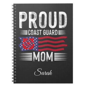 Cuaderno Orgullosa guardia costera mamá: Apoyan a los héroe