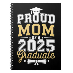 Cuaderno Orgullosa Madre De Un Graduado 2025 Graduación