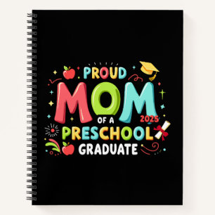 Cuaderno Orgullosa Mamá De Un Graduado De Preescolar