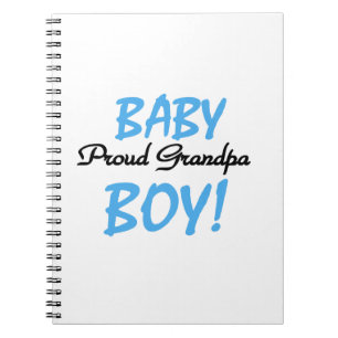 Cuaderno Orgulloso Abuelo bebé camisetas y regalos