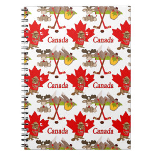 Cuaderno Orgulloso castor canadiense
