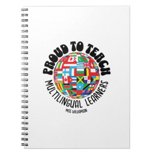 CUADERNO ORGULLOSO DE ENSEÑAR A LOS PROFESORES MULTILINGÜES