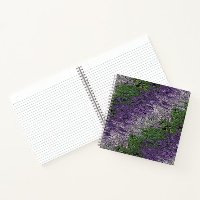 Cuaderno Orgulloso Grungy Groovy Funky Trippy Genderqueer (Interior)