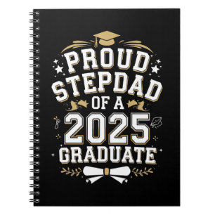 Cuaderno Orgulloso Padrastro De Un Graduado 2025 Graduación