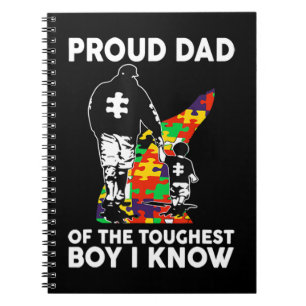 Cuaderno Orgulloso Padre Del Niño Más Difícil Que Conozco A