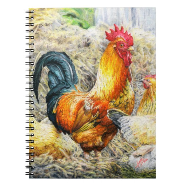 Cuaderno Orgulloso Rooster (Frente)