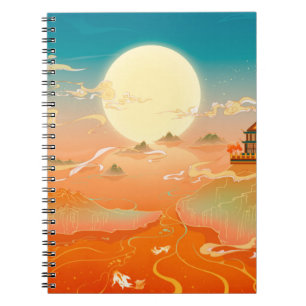 Cuaderno Oriental ancient landscape painting, classical pai