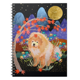 Cuaderno ORIGAMI AUTUMN Portátil de espiral de Chow