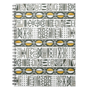 Cuaderno Origen étnico africano, acuarela sin fisuras.