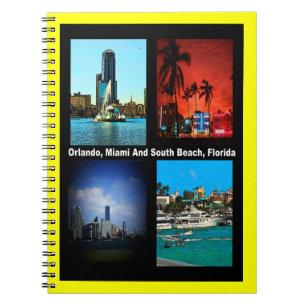 Cuaderno Orlando, Miami, South Beach Collage