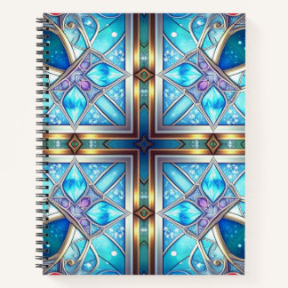 Cuaderno Ornado Azul