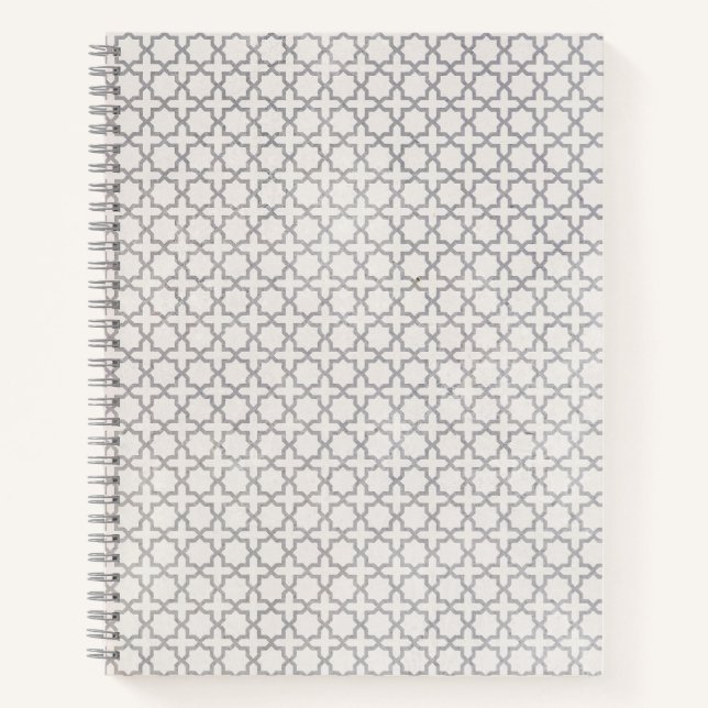Cuaderno Ornamento árabe elegante (Anverso)
