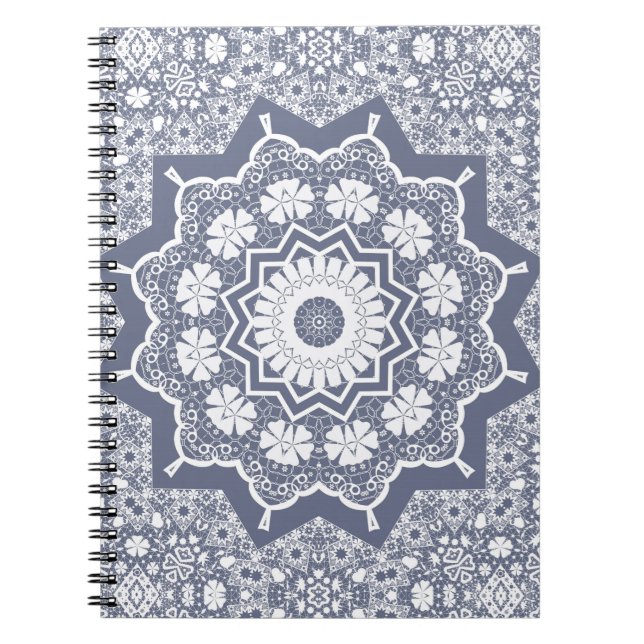Cuaderno Ornamento de encaje (Frente)