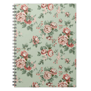 Cuaderno Ornamento de flores de múltiples motivos Allover P