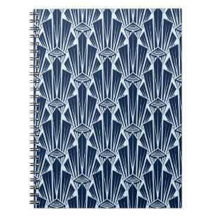 Cuaderno Ornamento de patrón sin soldadura con geométrico