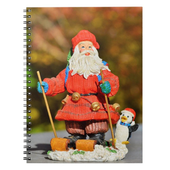 Cuaderno Ornamento de Santa Claus (Frente)