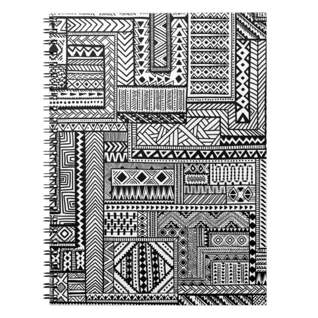 Cuaderno Ornamento étnico (Frente)