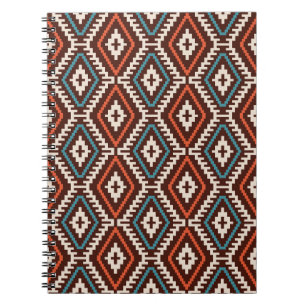 Cuaderno Ornamento étnico bohemio inmaculado