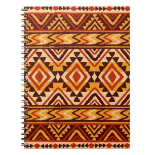 Cuaderno Ornamento étnico navajo: sin costura vintage