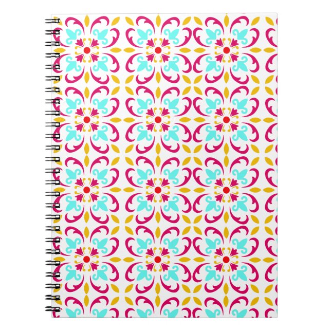 Cuaderno Ornamento floral (Frente)