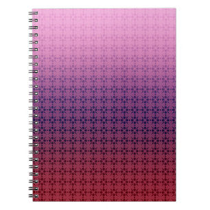Cuaderno Ornamento floral, gradieno